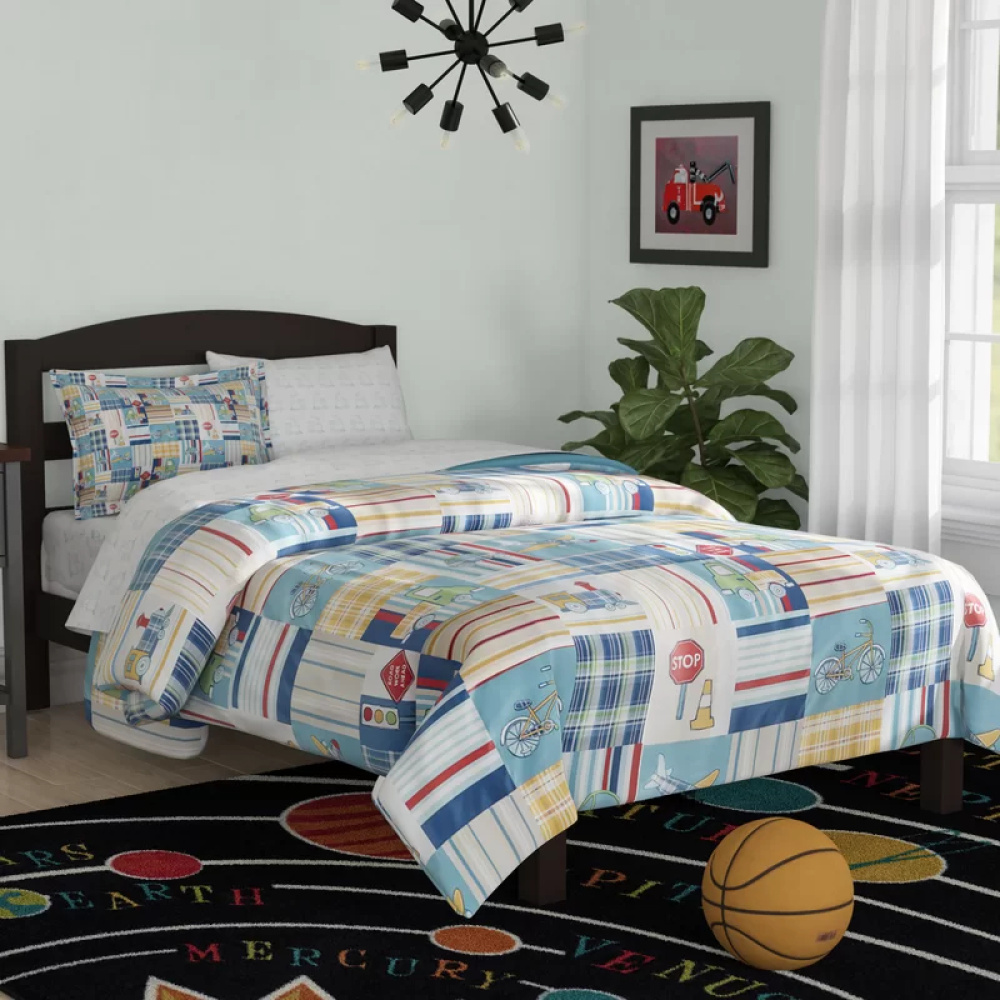 ARTHUR - Dark Brown Open Slatted Headboard Kids Bed