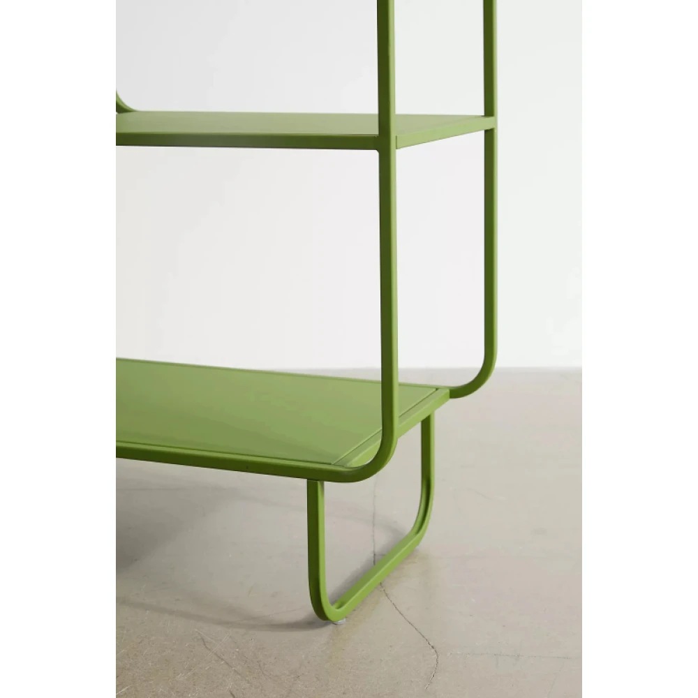 FLORAD - Green Geometric Metallic Bookshelf - Image 2