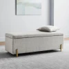 JUDAH - Iron Leg Storage Bench