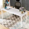 TERENCE - Classic White Manager Table - Image 2