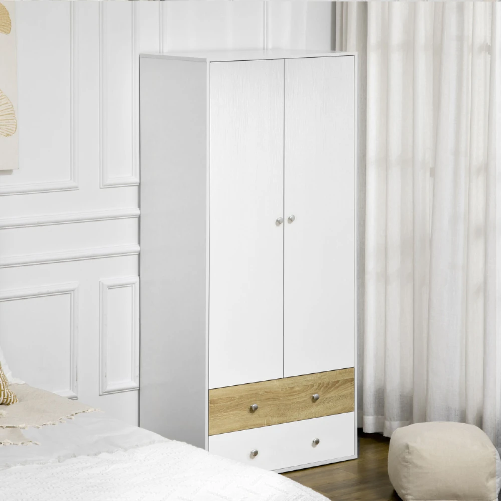 SAM - Combo Double Door Wardrobe & Drawers - Image 4