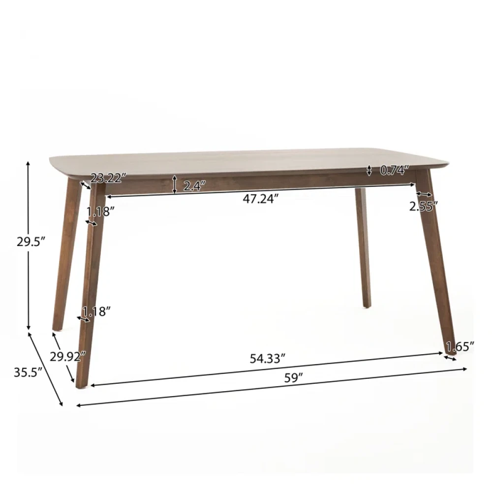 SOLACE - Four Person Dining Table Set - Image 3