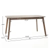 SOLACE - Four Person Dining Table Set - Image 3
