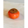 TERRA - Decorative Persimmon Shaped Ceramic Candy jar - Image 2