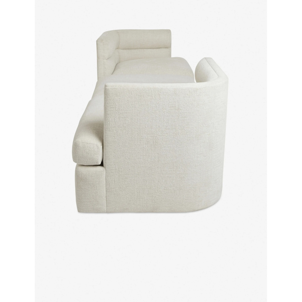 DREZY - Off White Cushioned Chaise Lounge - Image 2