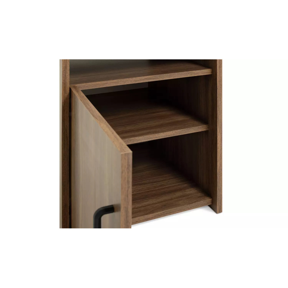 PLAVES - Walnut Brown storage Night Stand - Image 3