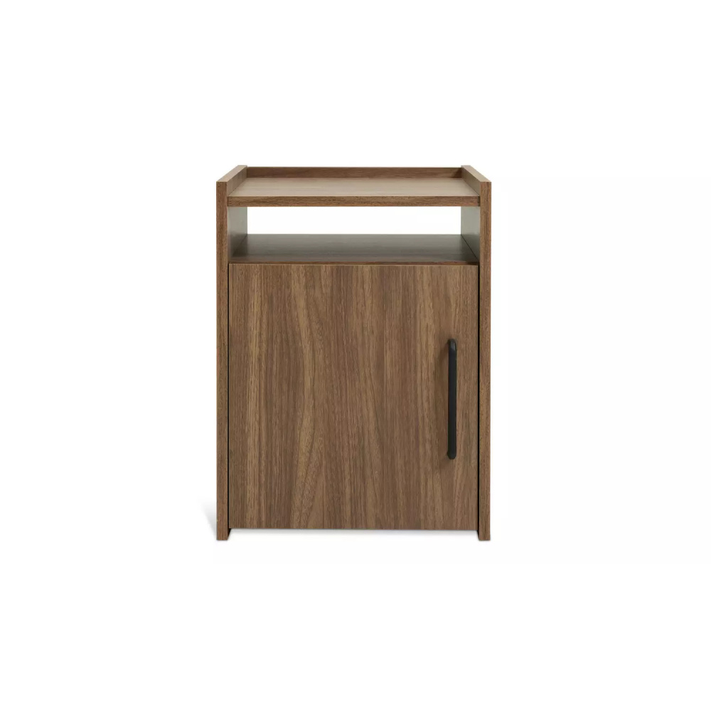 PLAVES - Walnut Brown storage Night Stand - Image 2