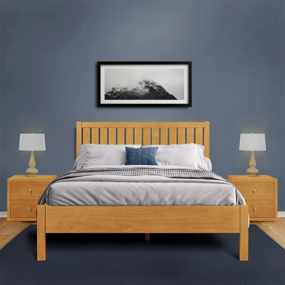 SOLIS - Platform Style Three Piece Bedroom Set