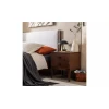 DRUNT - Dark brown Dual Drawer Nightstand