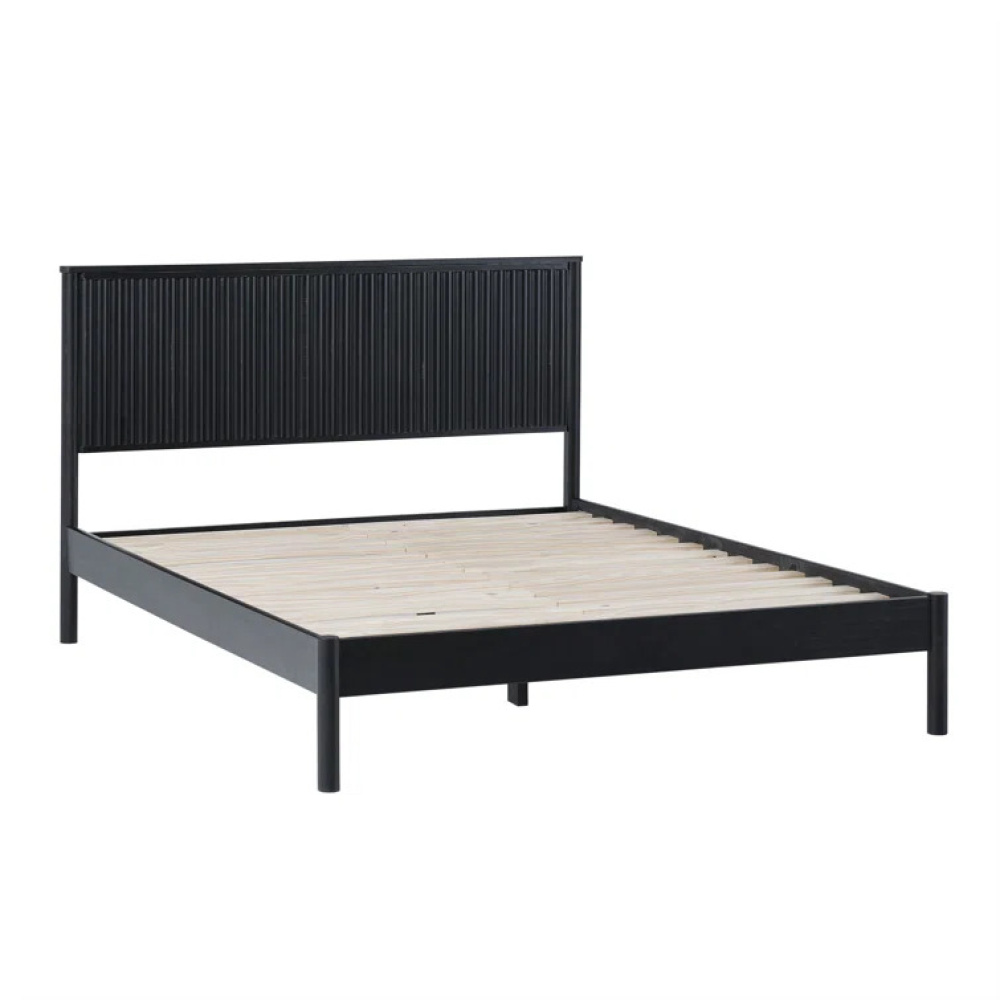 JARDIN - Black Scandinavian Style Teen Bed - Image 2