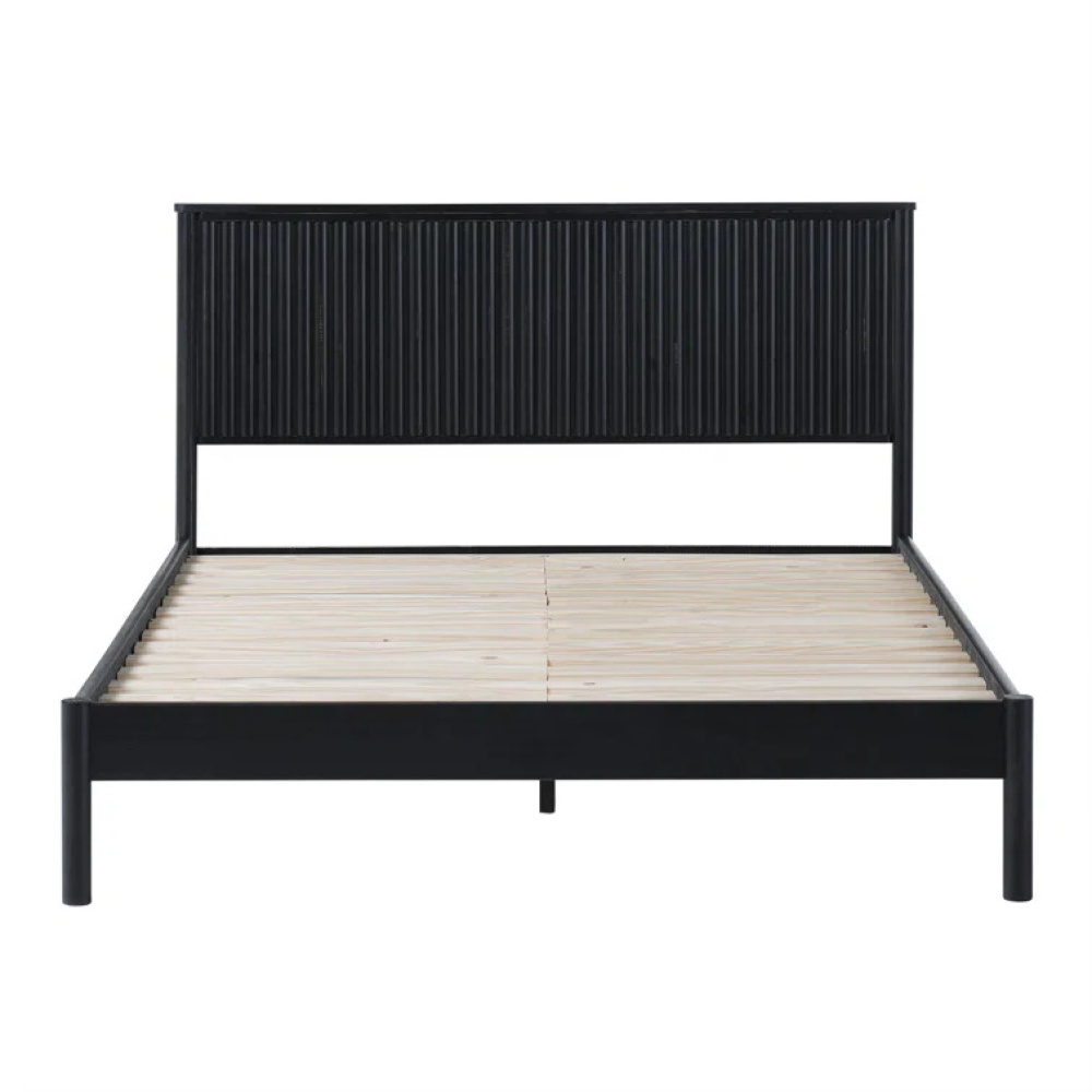 JARDIN - Black Scandinavian Style Teen Bed - Image 3