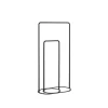 TEMPEST - Minimalist Style Black Metallic Cloth Hanging Rack Set - Image 2