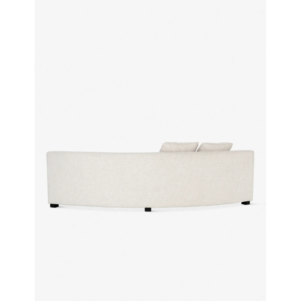 QUILL - Ivory Curved Corner Sofa - Image 3