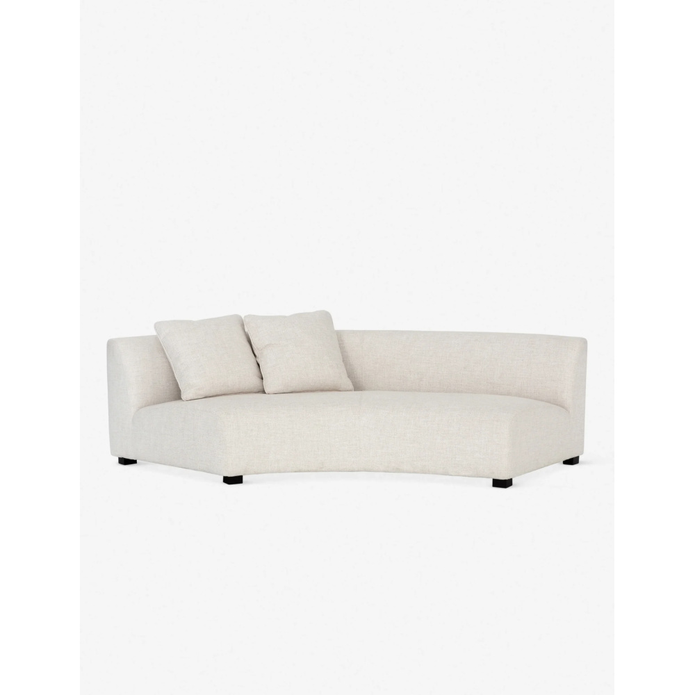 QUILL - Ivory Curved Corner Sofa - Image 4