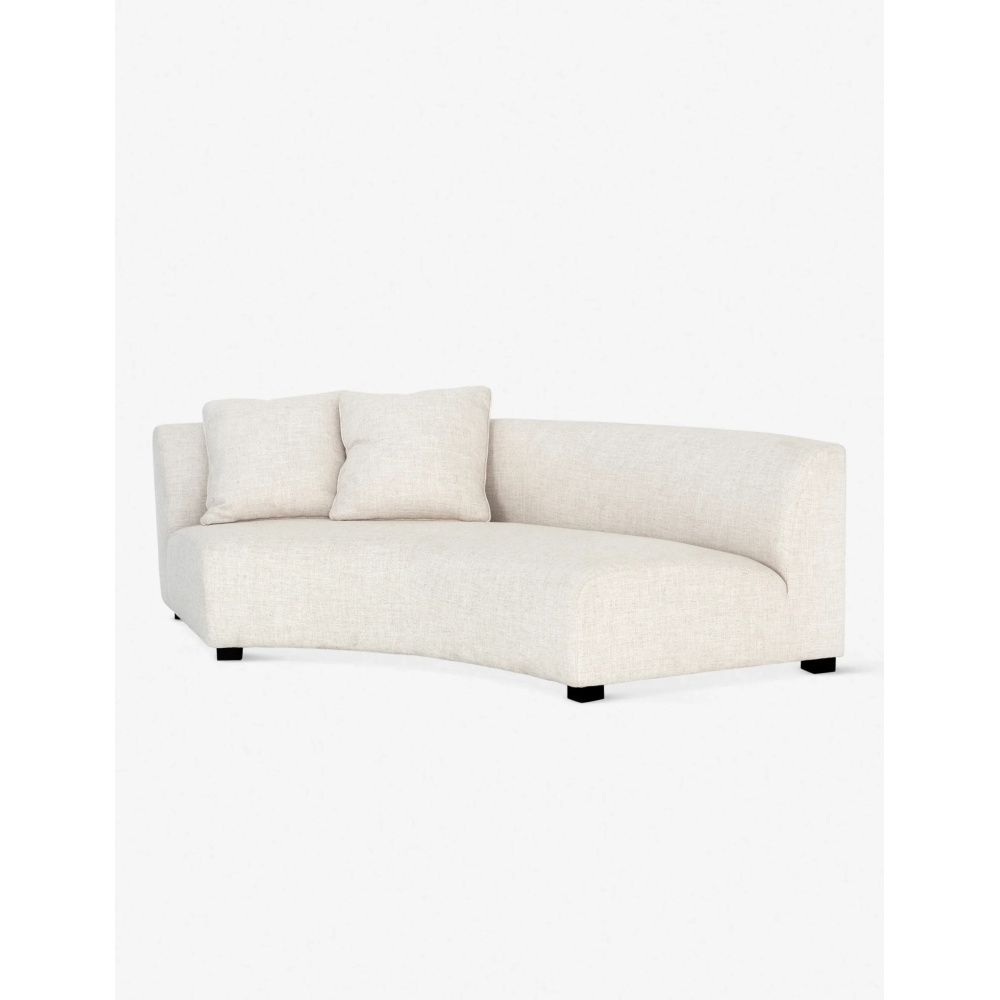 QUILL - Ivory Curved Corner Sofa