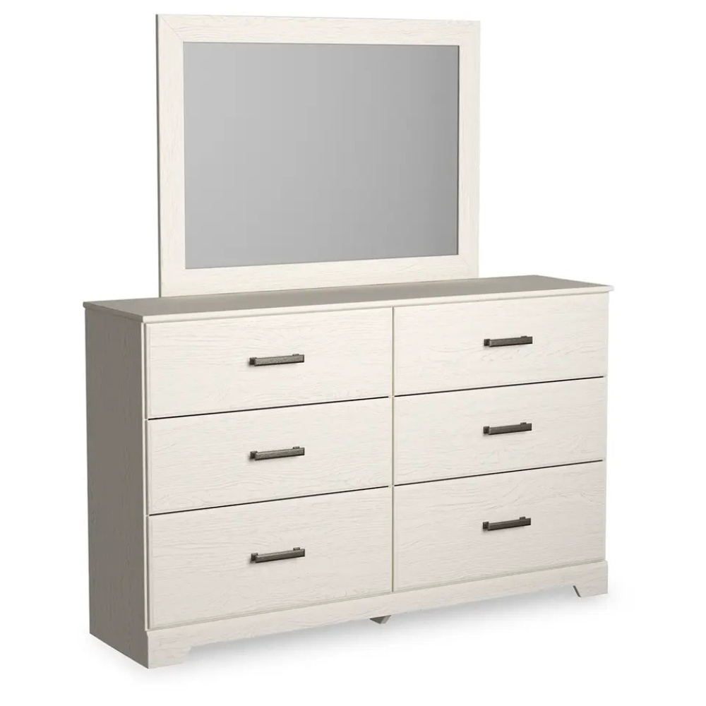 ETRENA - Modern Design Off White Bedroom Set - Image 5