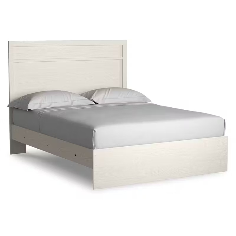 ETRENA - Modern Design Off White Bedroom Set - Image 3