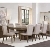 FORTE - Modern Style Medium Brown & Beige Dining Table Set