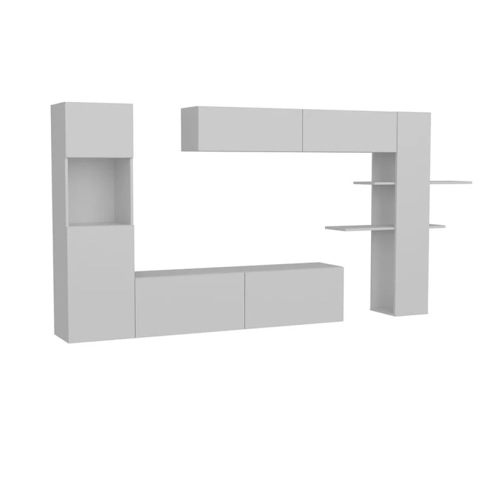 STRIX - Contemporary Style Two Pieces Media Wall Unit - Image 4