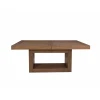 FORTE - Modern Style Medium Brown & Beige Dining Table Set - Image 5