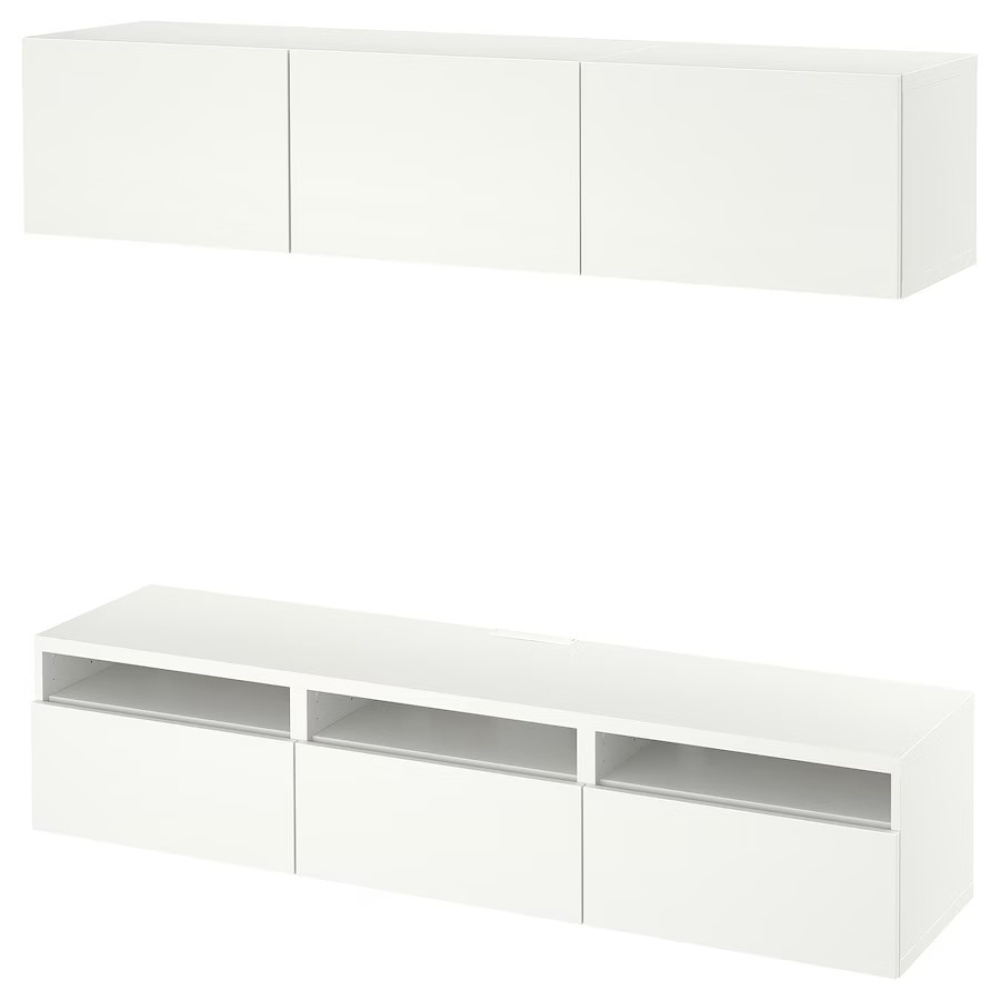 LUXE - Minimalist Design Two Piece Media Wall Unit - Image 2