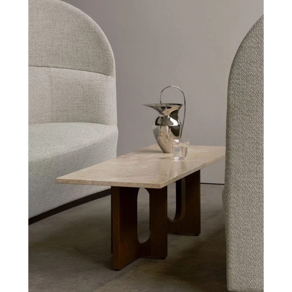 AUREO - Mid Century modern Style Marble Coffee Table