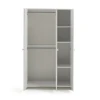 VELMORA - Contemporary Style White Three Door Kids Wardrobe - Image 3