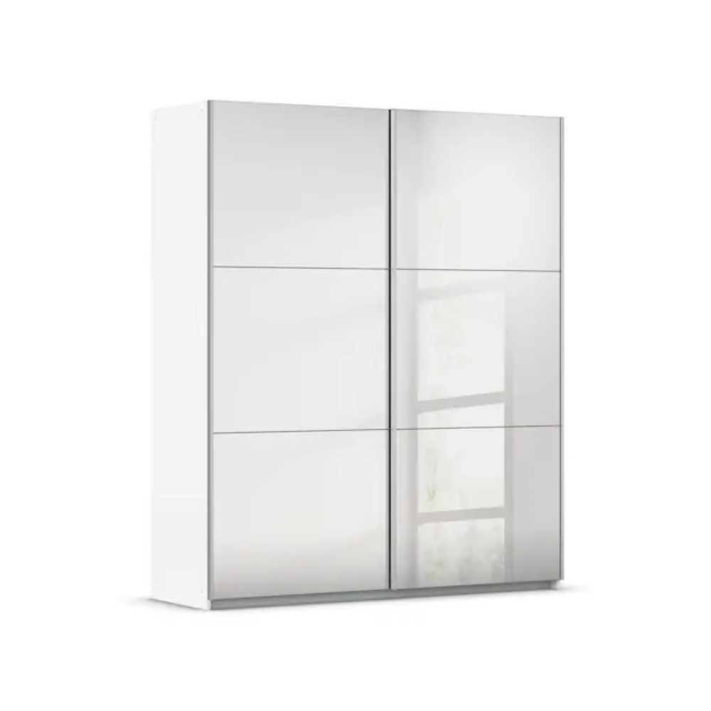 ZEPHYR - Modern Sliding Door Bedroom Wardrobe with Mirror - Image 4