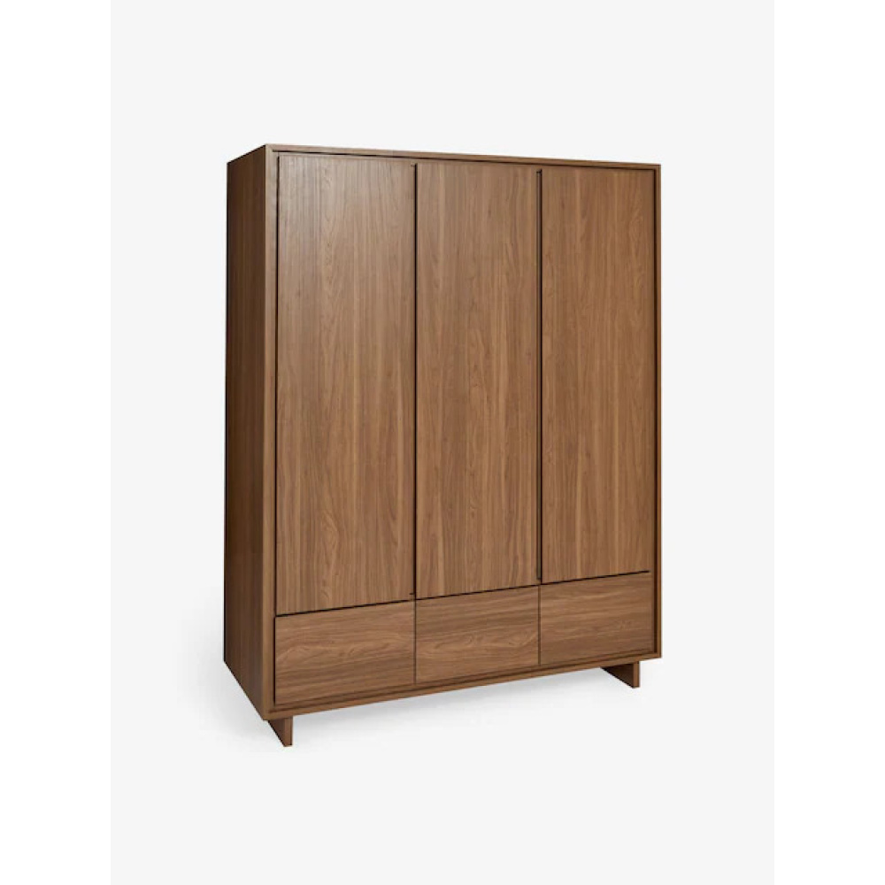 VERIS - Three Door Contemporary Style Bedroom Cupboard - Image 4