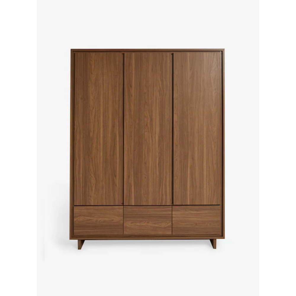 VERIS - Three Door Contemporary Style Bedroom Cupboard - Image 3