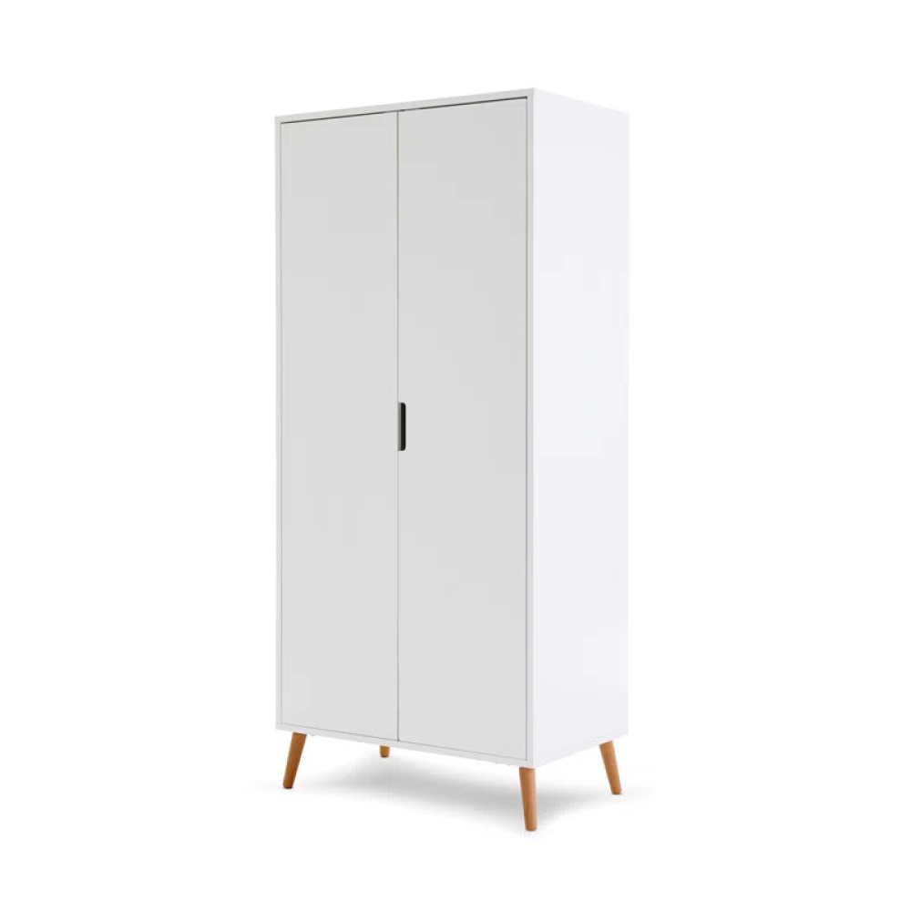 NUBO - White Double Door Modern Kids Cupboard - Image 5