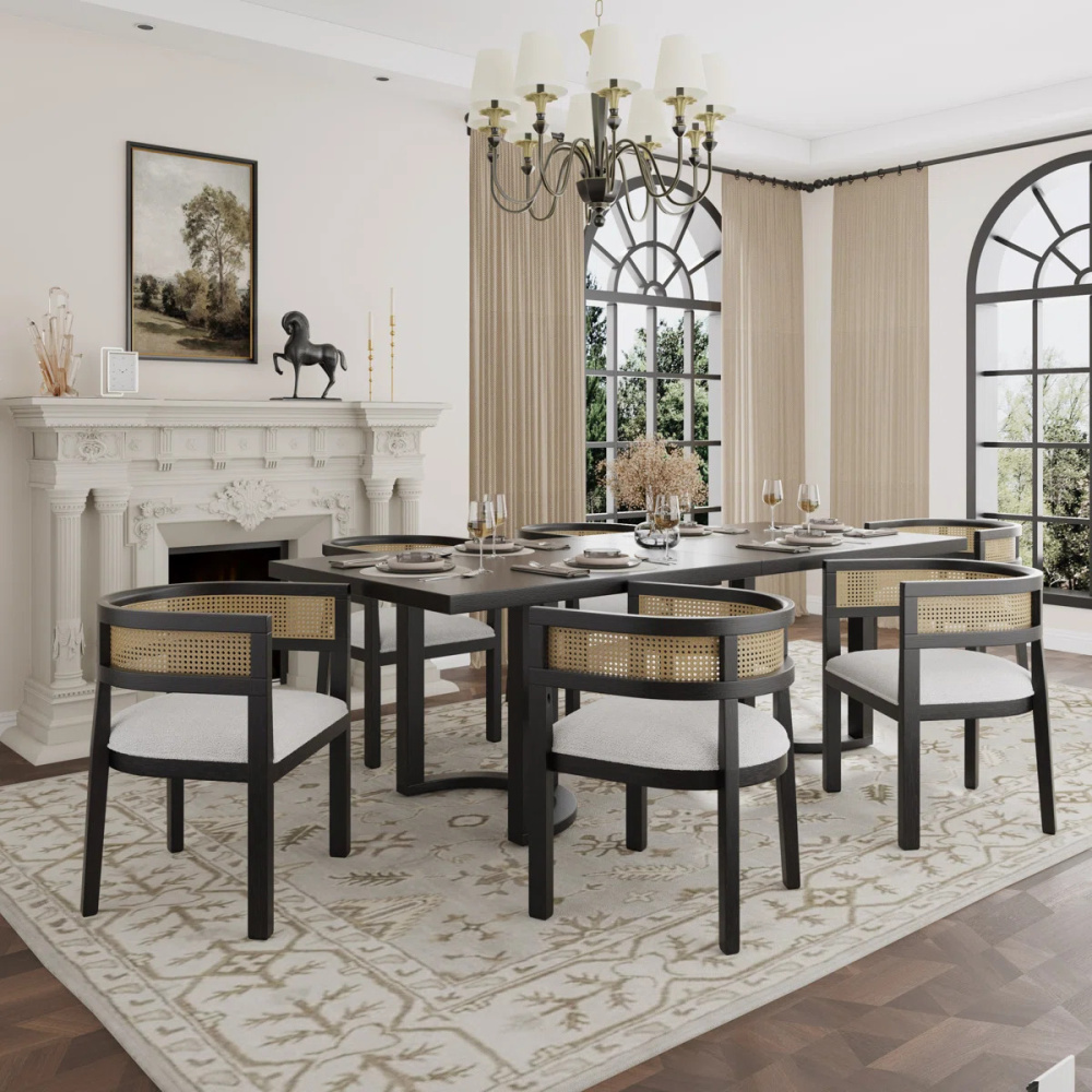 MYSA - Seven Piece Urban Style Dining Set