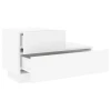 BURL - White Contemporary Design Nightstand - Image 5