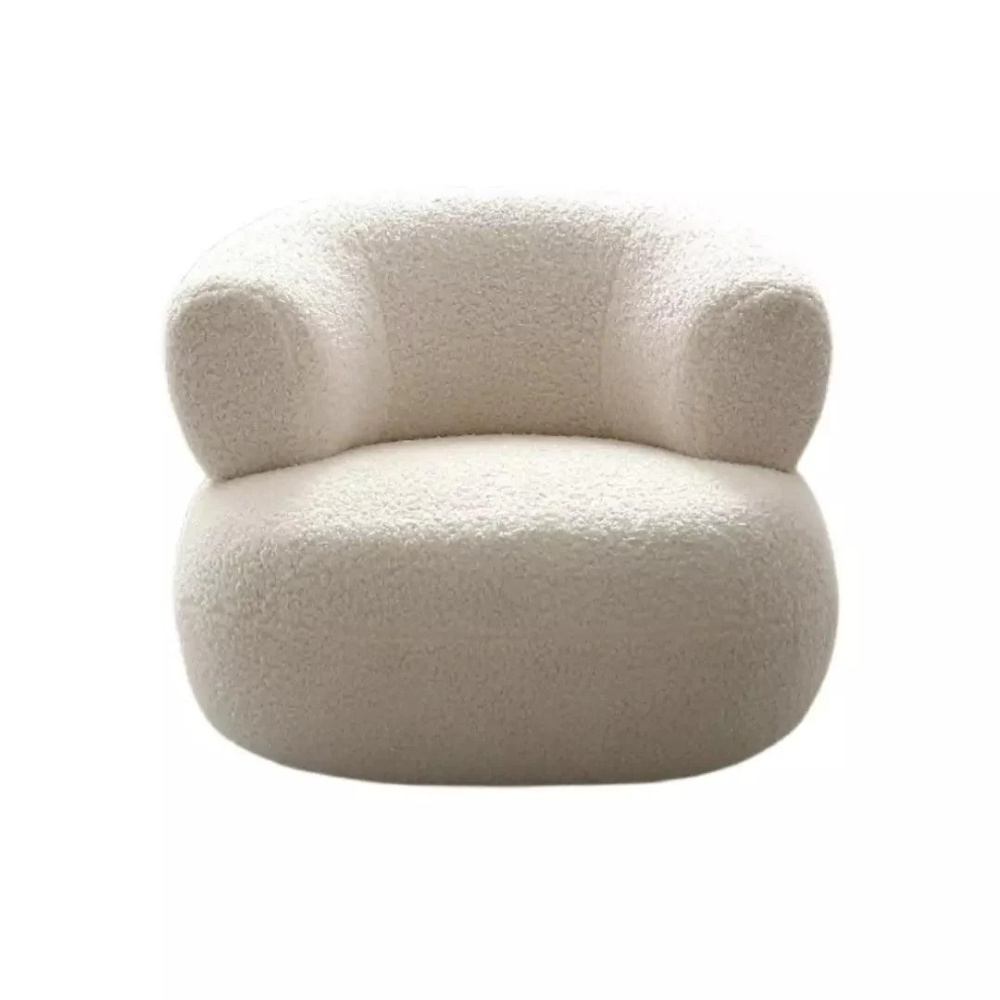 ALPINE - Round Boucle Armchair - Image 4