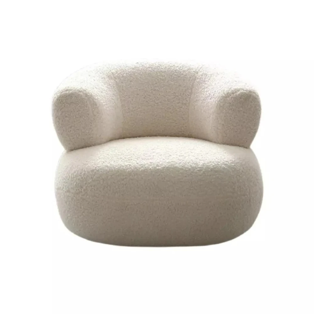 ALPINE - Round Boucle Armchair - Image 4