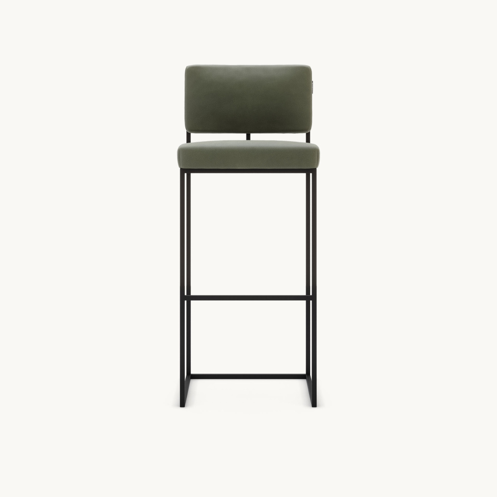 OPELLA - Minimalist Design Metallic Frame Bar Chair - Image 2