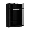 VELARE - Sleek Contemporary Design Black Wardrobe - Image 6