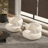 ALPINE - Round Boucle Armchair - Image 3
