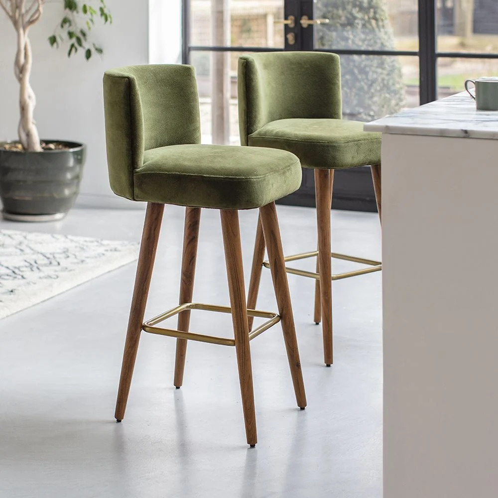 VERDE - Mid Century Modern Design Bar Stool