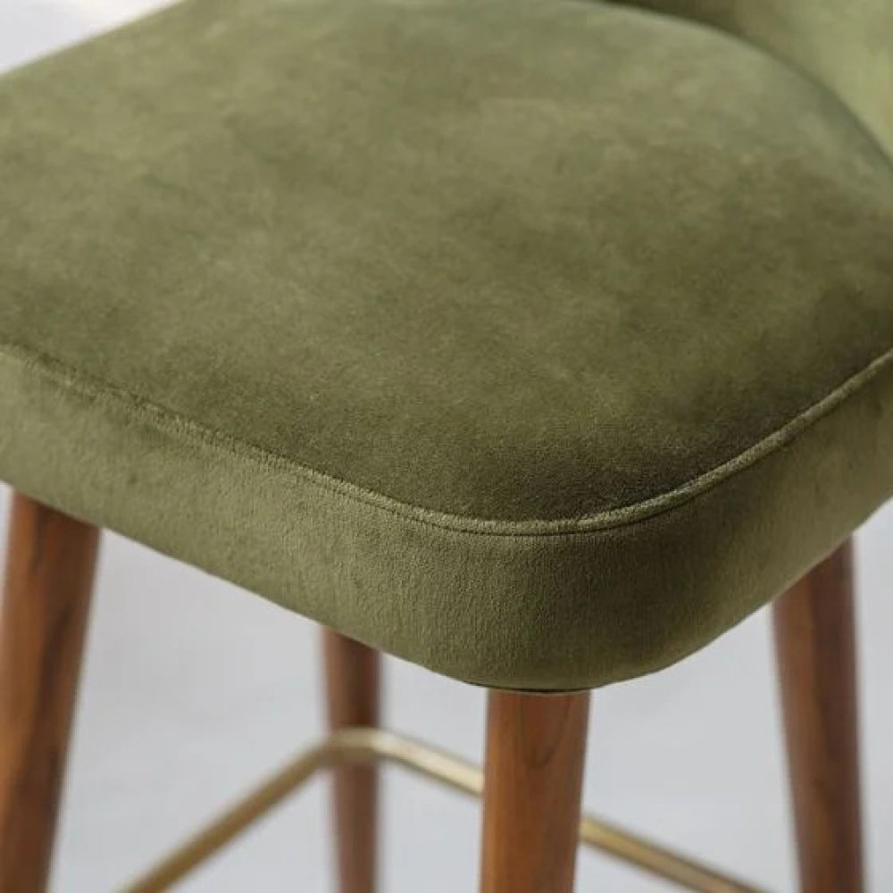 VERDE - Mid Century Modern Design Bar Stool - Image 3