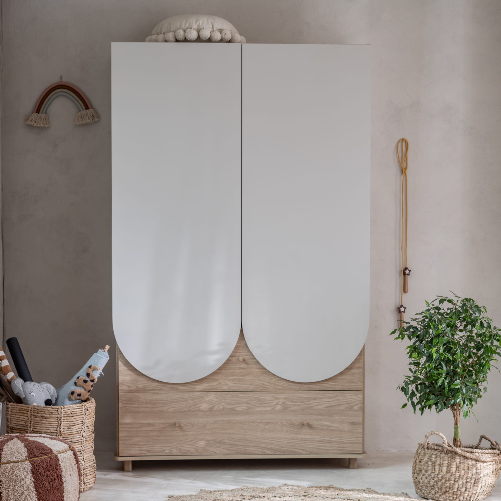 FABLE - Neutral Modern Design Kids Cupboard