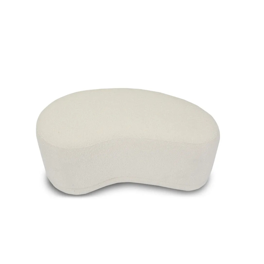 LOAF - Contemporary Kidney Shaped Ottoman - Image 3