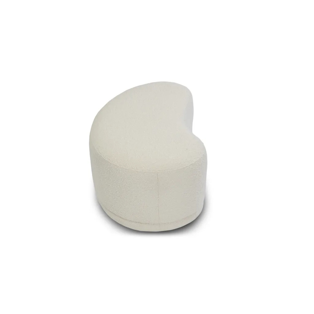 LOAF - Contemporary Kidney Shaped Ottoman - Image 5
