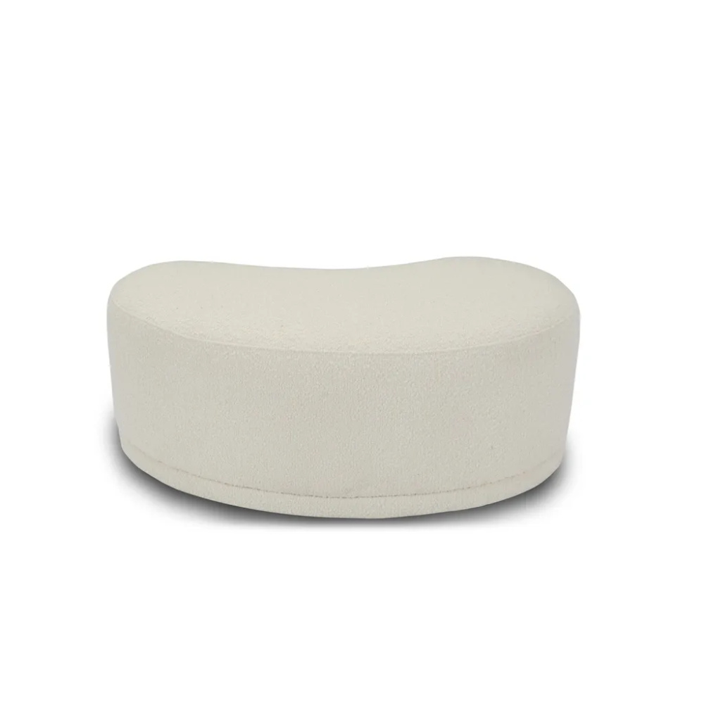 LOAF - Contemporary Kidney Shaped Ottoman - Image 6