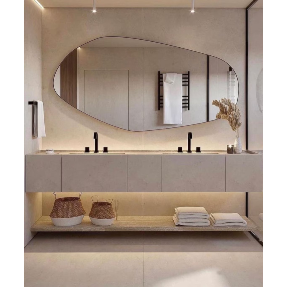 WHORL - Asymmetric Contemporary Style Mirror