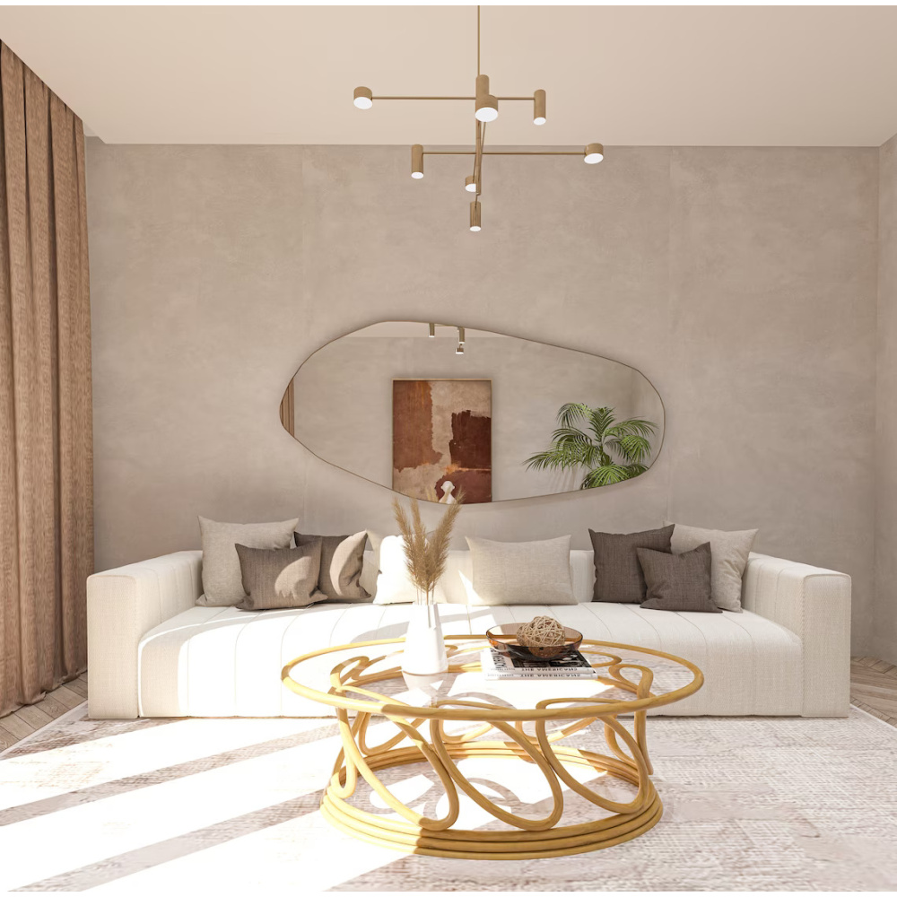 WHORL - Asymmetric Contemporary Style Mirror - Image 3
