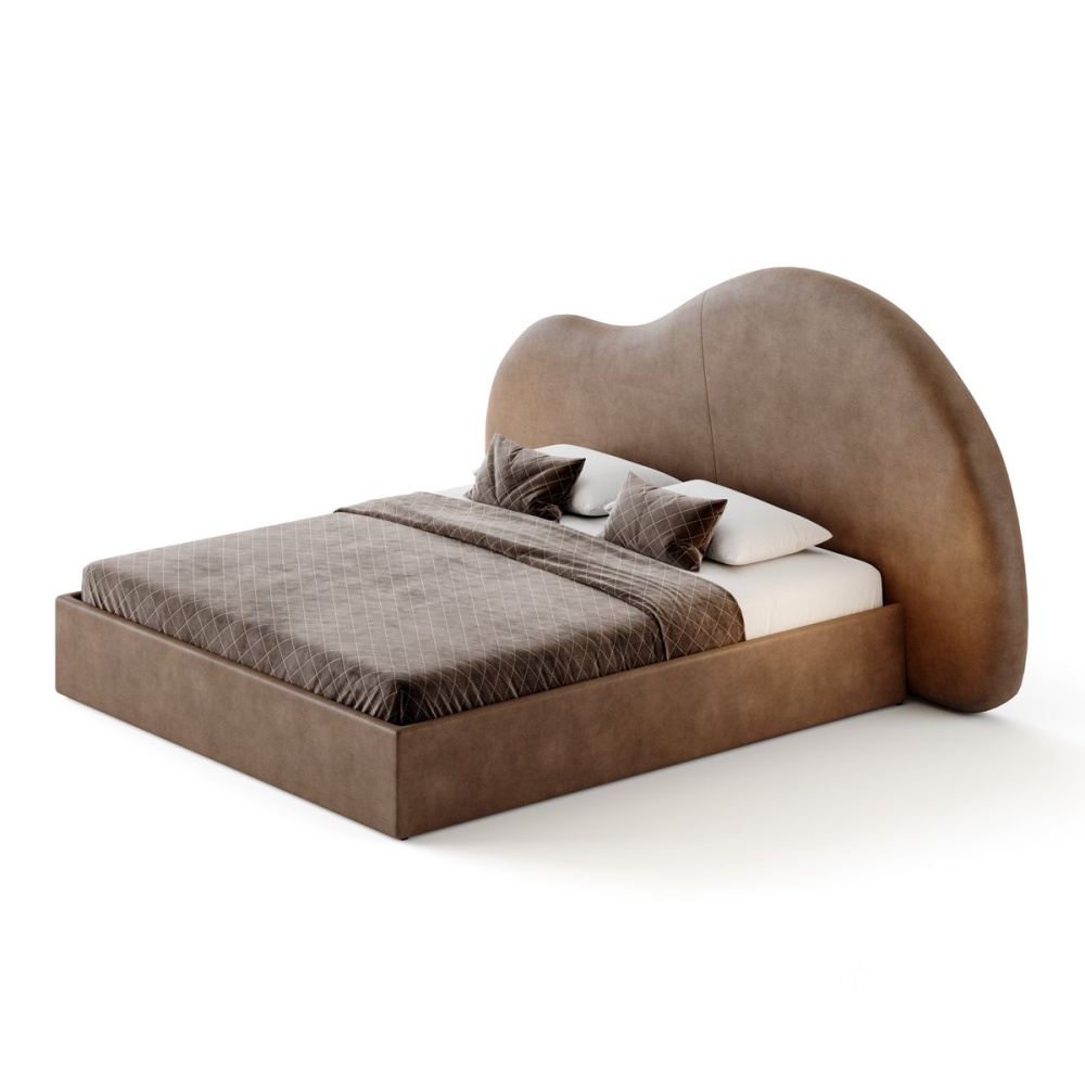 CUMULUS - Cloud Headboard Style King size Bed - Image 3