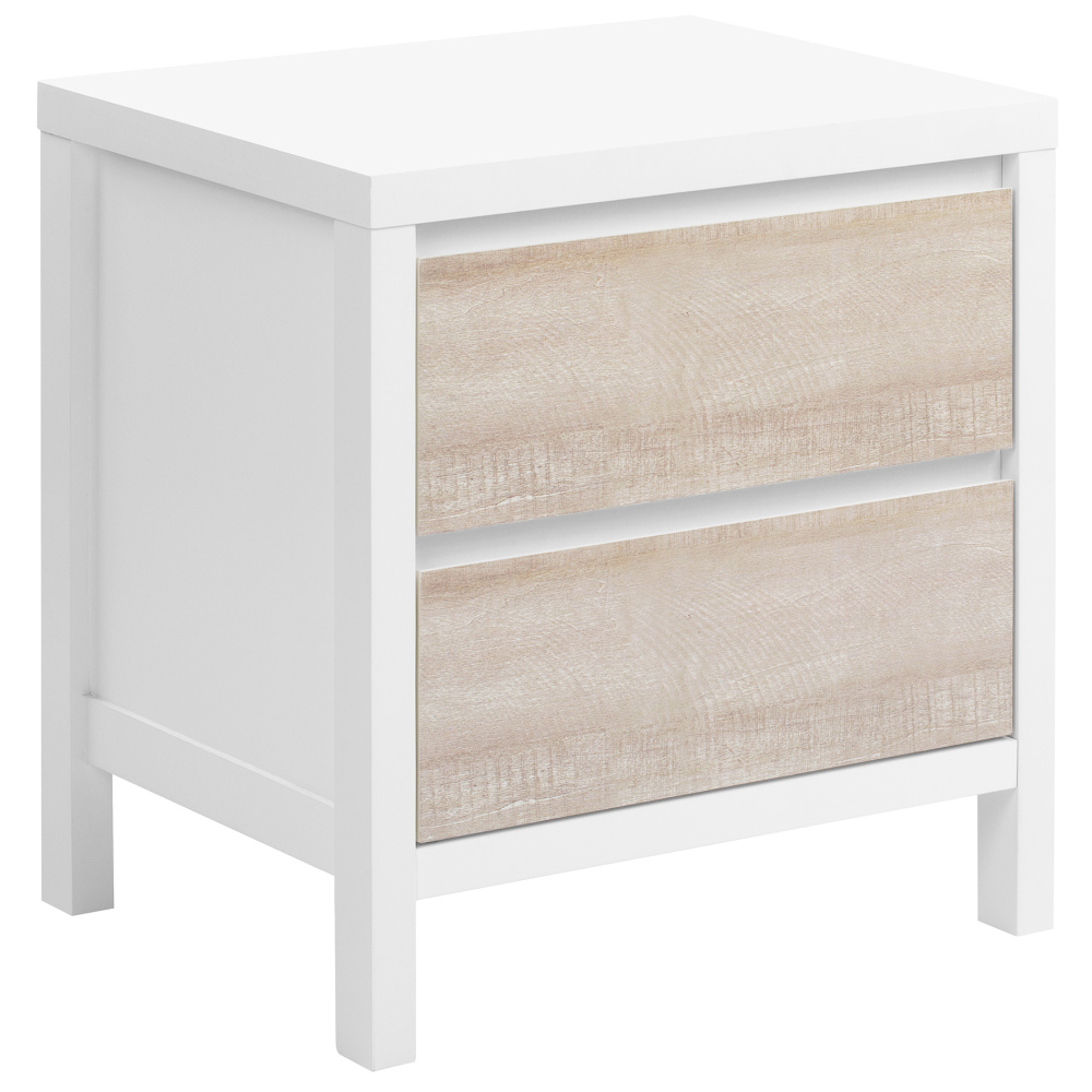 DUNLEY - Minimalist Design Beige and White Bedroom set - Image 5