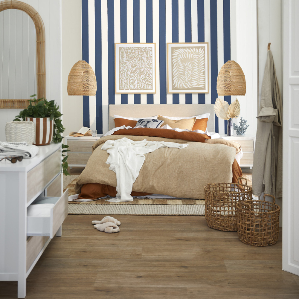 DUNLEY - Minimalist Design Beige and White Bedroom set - Image 10