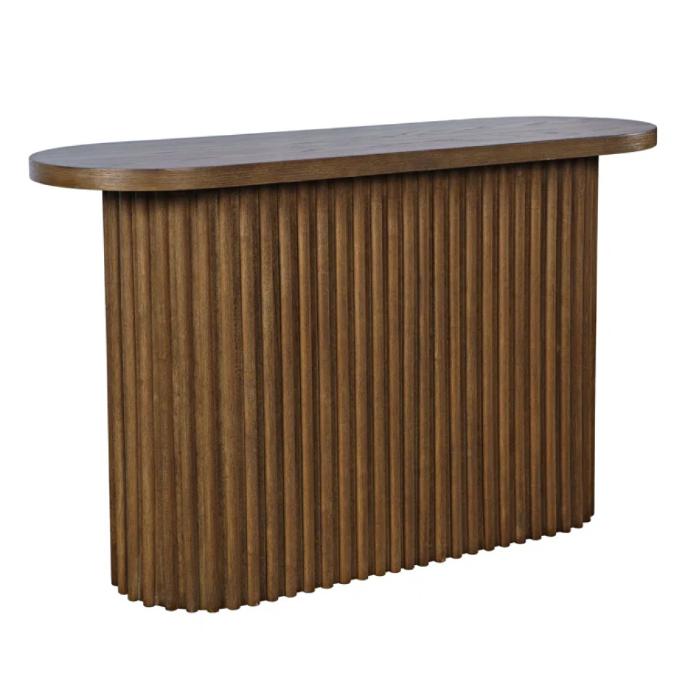 PUDGY - Mid Century Oval Shape Console Table - Image 6